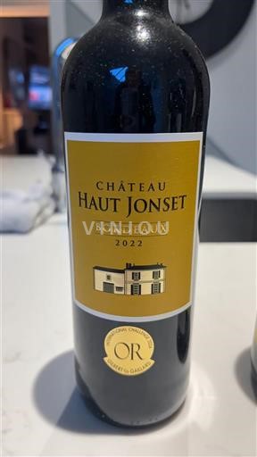 Bordeaux Château Haut Jonset 2022