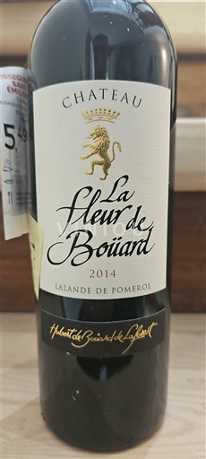 Bordeaux Lalande-de-Pomerol Fleur de Boüard 2014