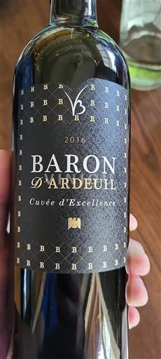 Südwestfrankreich Buzet Baron Ardeuil d'Excellence 2016