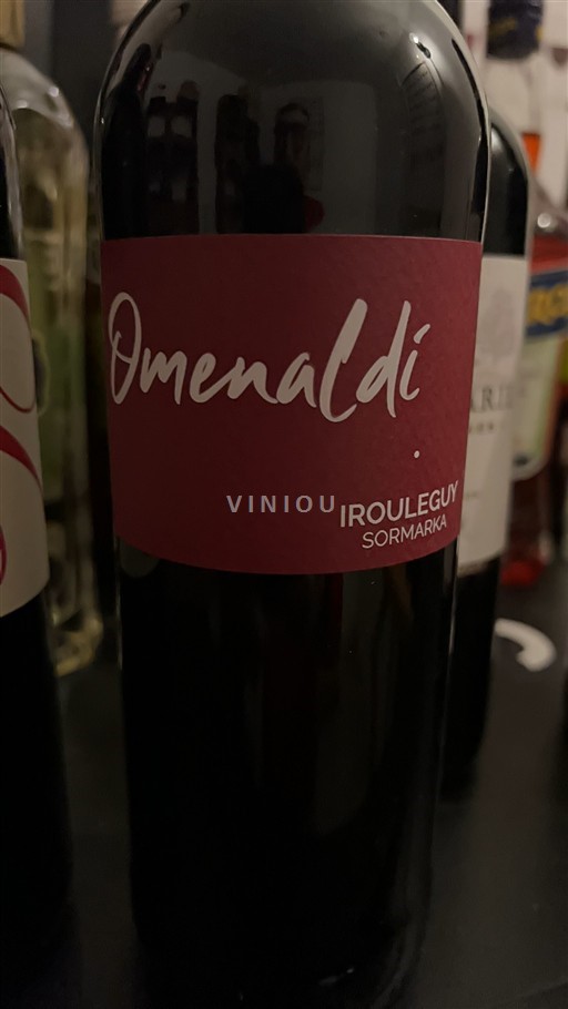 Sud-Ovest Irouléguy Omenaldi Sormarka Senza annata