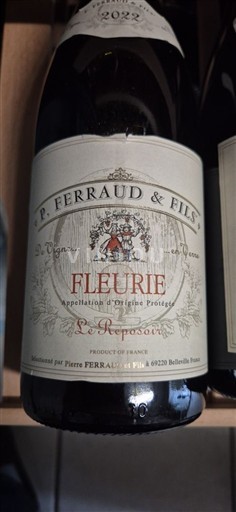 Beaujolais Fleurie. P. Ferraud & Fils Le Reposoir 2022