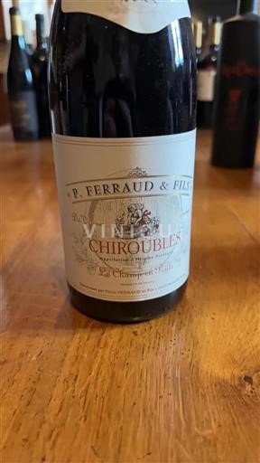 Beaujolais Chiroubles P. Ferraud & Fils Le Champen Pente Neročník