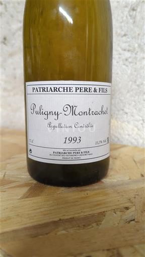 Burgundy Puligny-Montrachet Patriarche Père & Fils 1993