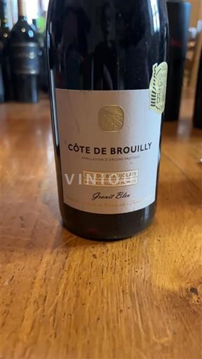 Beaujolais Côte-de-brouilly Granit Bleu Non Millésimé