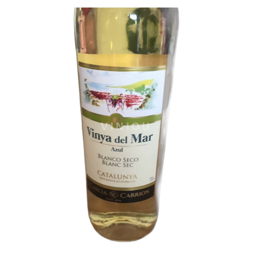 Vin Blanc sec Vinya del Mar Azul Garcia Carrion 2023 Espagne Catalogne Catalunya DO