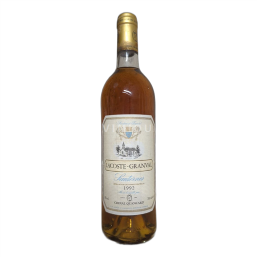 Bordéus Sauternes Lacoste-Granval 1992