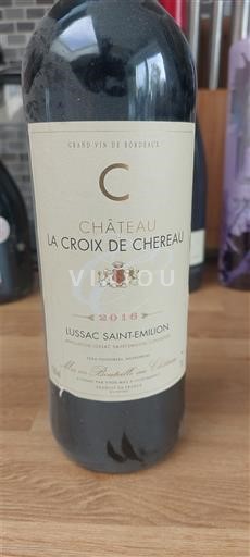 Bordeaux Lussac-saint-émilion Château La Croix de Chereau 2016