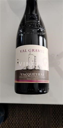Rhône-dalen Vacqueyras Val Gravel Ikke årgangsbestemt