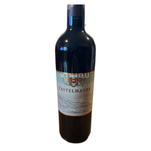 Vin Rouge sec Cave de Castelmaure 2020 France Languedoc Corbières AOC