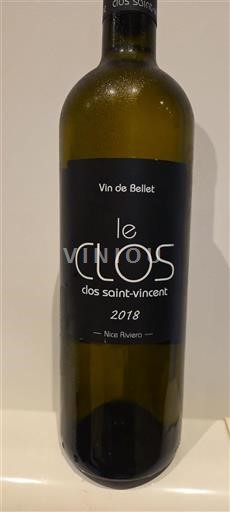 Provence Bellet Clos Saint-Vincent Le Clos 2018