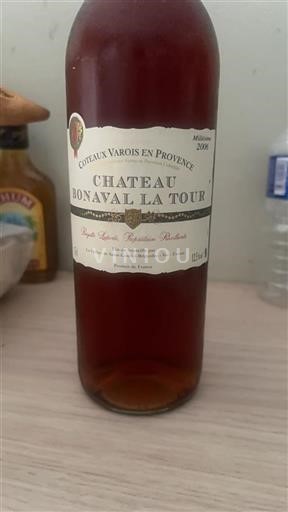 Provence Provence Alpes Var Côteaux Château Bonaval La Tour 2006