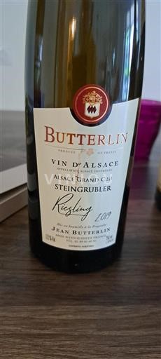 Elzas Alsace Grand Cru Grand Cru Jean Butterlin Steingrubler 2019