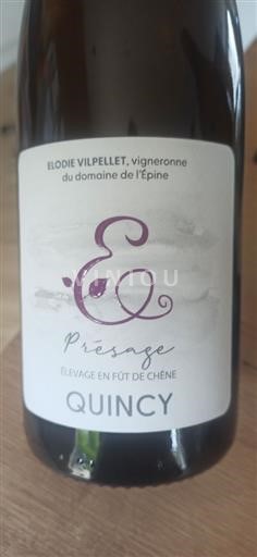 Valle del Loira Quincy Domaine L'Épine Présage 2023