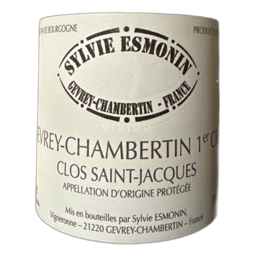 Burgundi Gevrey-Chambertin Sylvie Esmonin Clos Saint-Jacques 2021