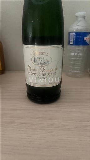 Languedoc Picpoul-de-pinet Domaine Morin Langaran Icke årgångsbetecknad
