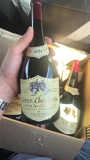 Burgundsko Gevrey-Chambertin Premier Cru Philippe Leclerc Les Champeaux 2021