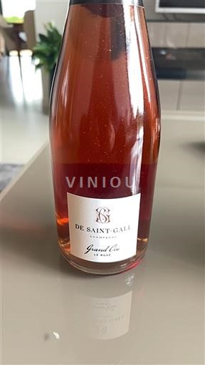 Champaña Champán Saint-Gall Grand Cru Le Rosé Sin añada
