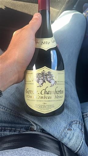 Burgundsko Gevrey-Chambertin Premier Cru Philippe Leclerc La Combe aux Moines 2020