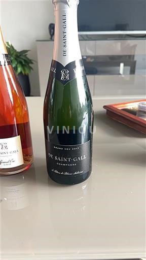 Champaña Champán Saint-Gall Le Blanc de Blancs Millésimé 2017