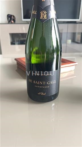 Champaña Champán Grand Cru Saint-Gall Le Dark 2016