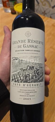 Languedoc Unspecified Domaine Gassac Grande Réserve 2021