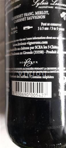 Bordeaux Ikke specificeret Château SCEA les 3 x Ikke årgangsbestemt