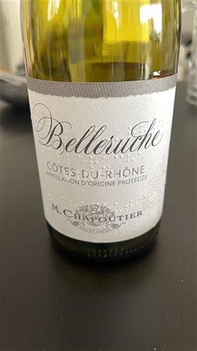 Valle del Ródano Côtes del Ródano M. Chapoutier Belleruche Sin añada