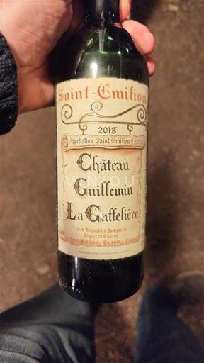 Burdeos Saint-Émilion Guillemin La Gaffelière 2013