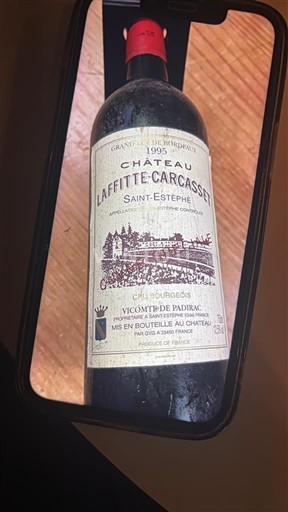 Bordeaux Saint-Estèphe Cru Bourgeois Château Laffitte-Carcasset 1995