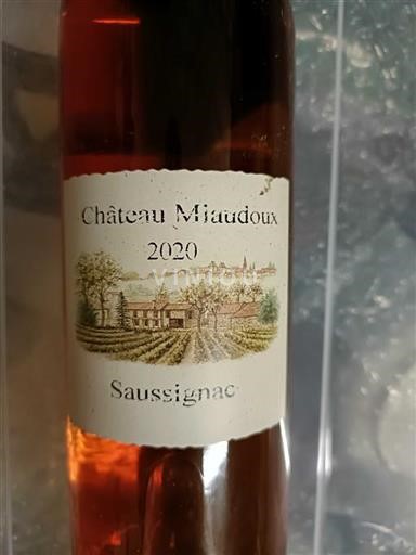 Sydväst Saussignac Château Miaudoux 2020