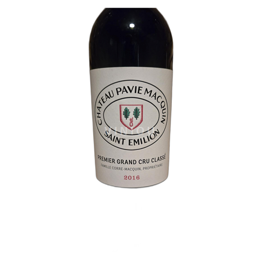 Bordeaux Saint-Émilion Grand Cru Chateau Pavie Macquin 2016