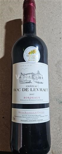 Bordeaux Château Roc de Levraut 2017