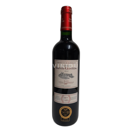 Bordéus Blaye-Côtes-de-Bordéus Château Sainte-Clotilde 2018