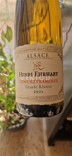 Alsace Henri Ehrhart Grande Réserve 2021