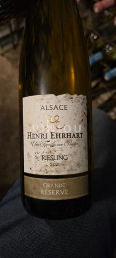 Alsacia Henri Ehrhart Grande Réserve 2021