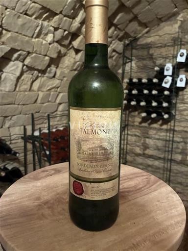 Burdeos Bordeaux blanco Château Talmont 2016