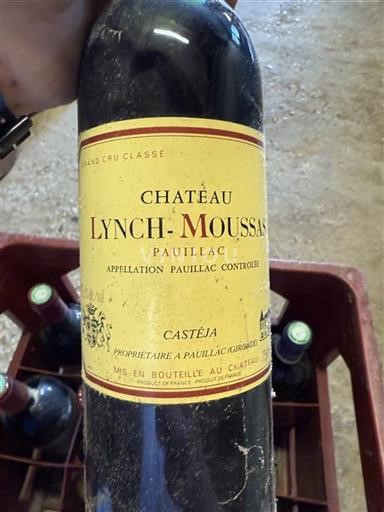 Bordeaux Pauillac Grand Cru Château Lynch-Moussas Icke årgångsbetecknad