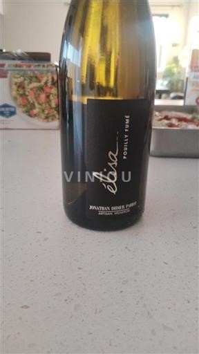 Valle della Loira Pouilly-fumé Jonathan Didier Pabiot élisa Senza annata