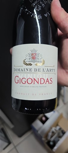 Vale do Ródano Gigondas Domaine de L'Arty Não Sazonado