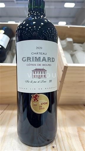 Bordeaux Côtes de Bourg Château Grimard 2020