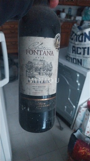 Bordeaux Château Fontana 2016