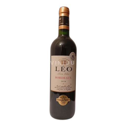 Vin Rouge sec Terra Vitae Léo de la Gaffelière 2020 France Bordeaux AOC