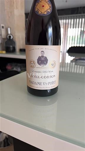 Borgoña Aloxe-Corton Grand Cru Madame Veuve Point Sin añada