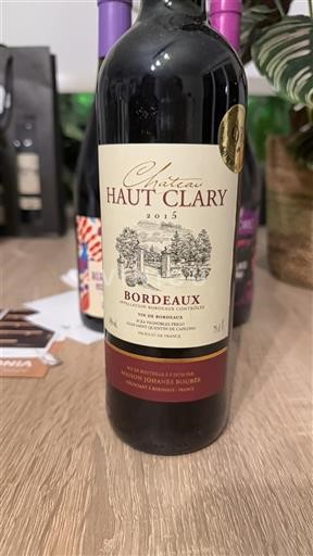 Bordeaux Château Haut Clary 2015