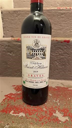 Burdeos Graves Saint-Hilaire 2019