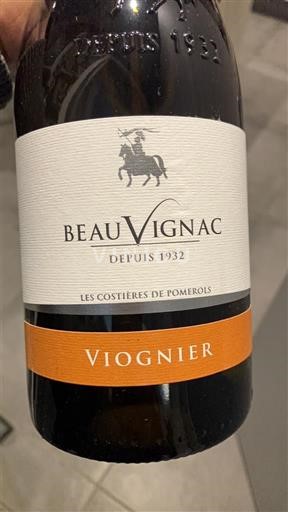 Languedoc in Roussillon Côtes de Thau Beauvignac Viognier 2024