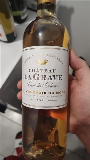 Burdeos Sainte-Croix-Du-Mont Domaine La Grave les Coteaux 2021
