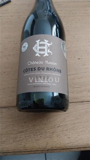 Thung lũng Rhône Côtes-du-rhône Château Husson 2022