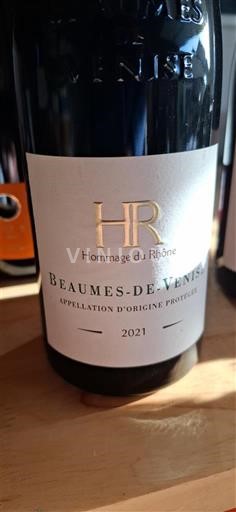 Rona dolina Beaumes de Venise Hommage du Rhône 2021