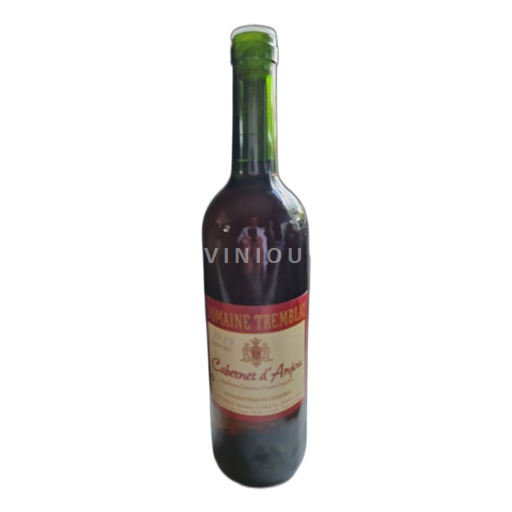 Vin Rosé demi-sec Domaine Tremblay 2020 France Vallée de la Loire Cabernet-d'anjou AOC